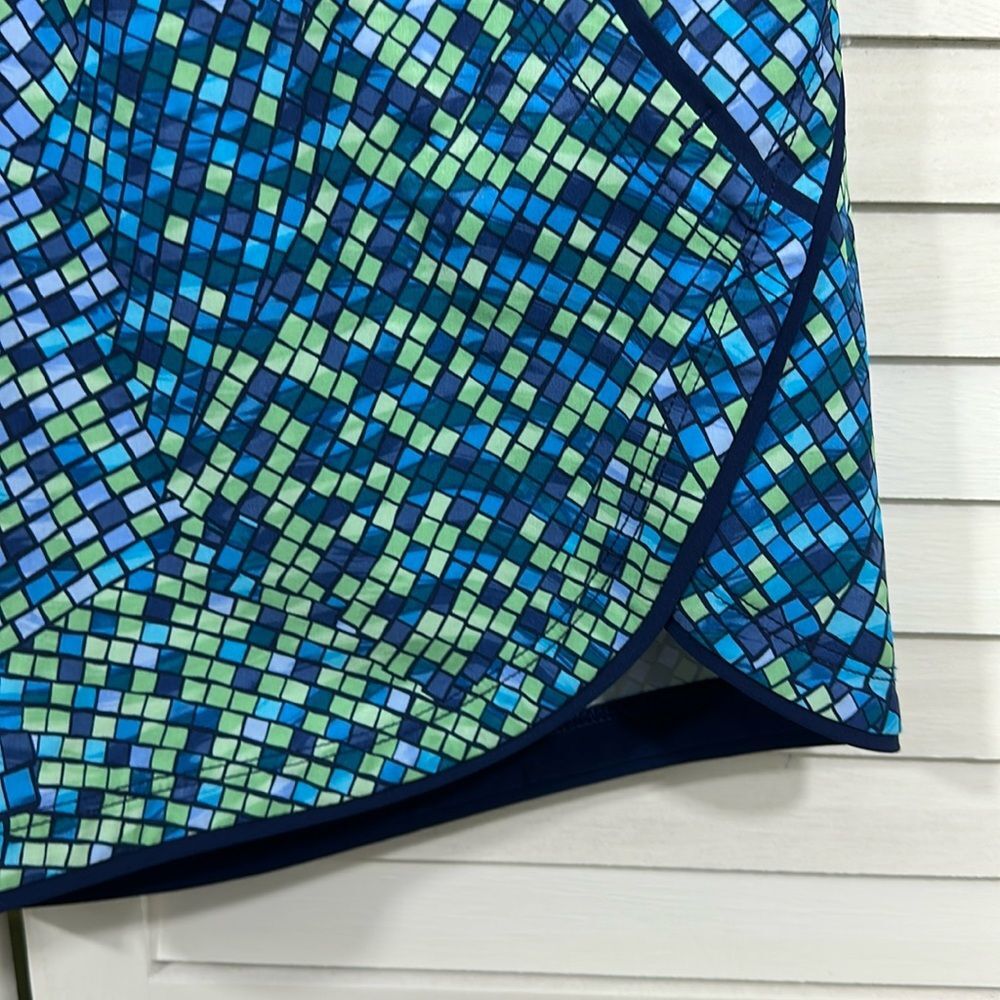 Lands End Swim Size 12 Board Skort Tropical Lands' End - Picture 6 of 14